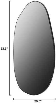 Irregular Asymmetrical Mirror Wall Mounted, Unique Vanity Mirror,Shaped Dress...