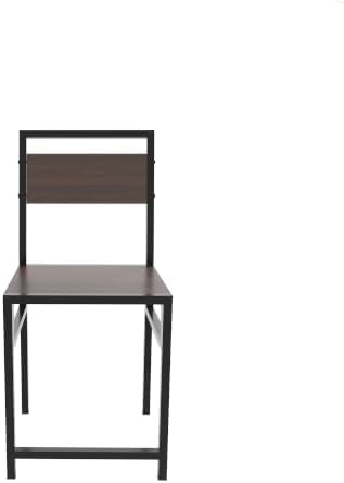 KEIKI 3-Piece Small Dinner Table Set for 2-4 Dinning with Storage, Walnut