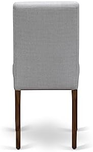 East West Furniture OXAB5-AWA-05 5 Piece Kitchen Table Set for Small Spaces I...