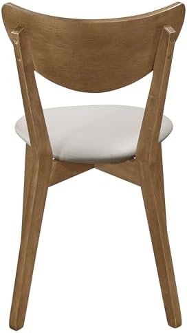 Coaster Home Furnishings Kersey Mid Century Modern Set of 2 Wood Dining Side ...