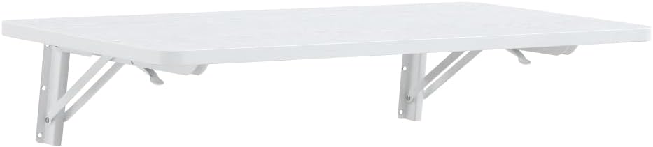 ZOEDO Wall Mounted Folding Table, Floating Desk for Laundry Room, Fold Down T...