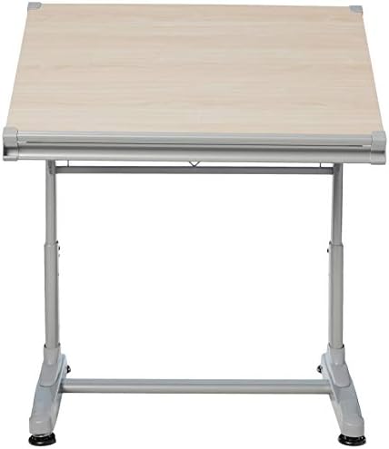 Stand Up Desk Store Adjustable Height and Angle Drafting Table Drawing Desk w...