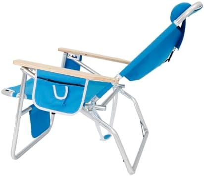 Big Jumbo XL Heavy Duty Beach Chair for Big & Tall Adults, 16" High,...