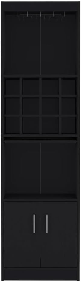 Corner Storage Cabinet, Pantry Sideboard Cupboard Wine Locker for Kitchen Liv...