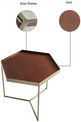 Telephone Table, Modern Industrial Style Side Table,Living Room Telephone Tab...