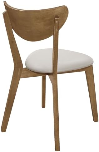 Coaster Home Furnishings Kersey Mid Century Modern Set of 2 Wood Dining Side ...