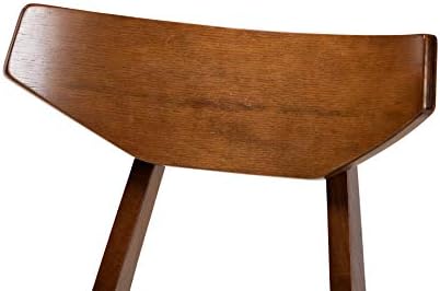 Baxton Studio Timothy Mid-Century Modern Transitional Light Grey Fabric Uphol...