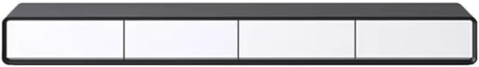 Floating TV Stand Floating TV Unit 62/78/94'' Wall Mounted TV Cabinet Wooden Entertainment Media Console Center Simple Living Room Bedroom Wall Mounted TV Stand Shelf(Black-B,200 * 24 * 20cm)