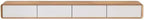 Floating TV Stand Floating TV Unit 62/78/94'' Wall Mounted TV Cabinet Wooden Entertainment Media Console Center Simple Living Room Bedroom Wall Mounted TV Stand Shelf(Wood-B,200 * 24 * 20cm)