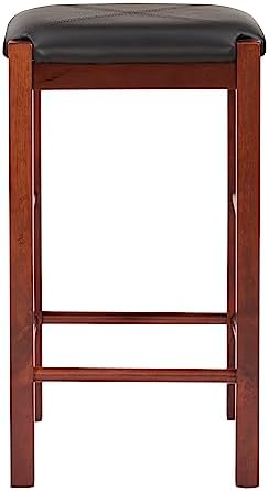 Linon Brown 3-Piece Table Faux Marble Tavern Set, 42" w x 22.25" d ...