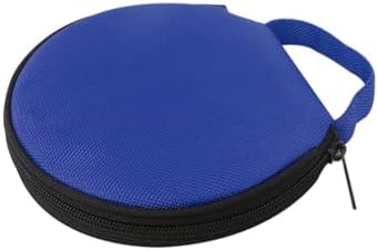CD Case for DVD Storage,20 Capacity Media Wallet,Compact Disc Holder Folder (Blue)