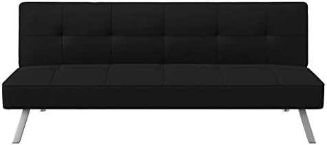 Serta® Rane Futon Sofa Bed 66.1", 3-in-1 Convertible Couch Sleeper for S...