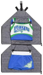 Nfinity Uniform Organizer - Closet Storage - Wardrobe Space Saving Solution | Durable Fabric Storage Organizer. Helps Keep Clothes Neat, Tidy & Wrinkle-Free. Ideal for Home, Office & Travel Organization
