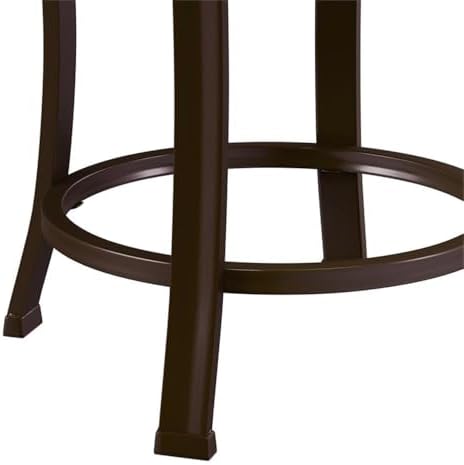 Hillsdale Furniture Hastings Backless Vanity Stool, Antique Brown