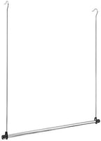 Hanging Boot Rack-Closet Doubler with Boot Storage System, NO Tools Required, fits on Any Closet Rod (Comes with 6 Silver Hangers)