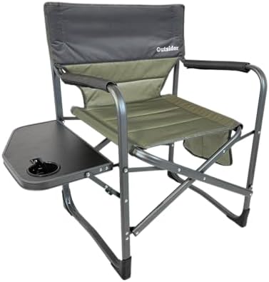 OUTSIDER Portable Directors Camping Chair, Lightweight Folding Aluminum Outdo...