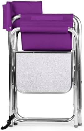 PICNIC TIME Sports Chair with Side Table and Armrest Caddy, Lightweight Alumi...