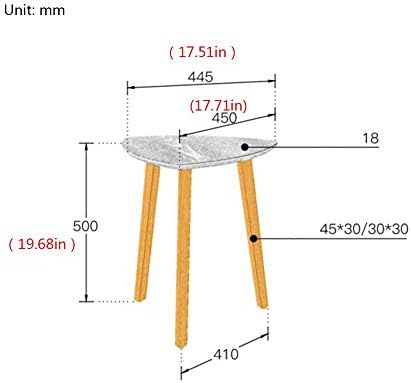 Telephone Table, Modern Triangular Sofa Side Table,Living Room Telephone Tabl...