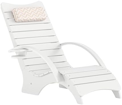 Pool Lounge Chairs with Armrest & Cup Holder, 8-10in Shallow Water | HDPS...