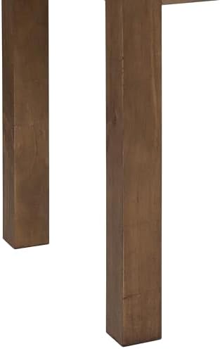 Merrick Lane Jessamine 46" x 30" Rectangular Rustic Solid Pine Farm...