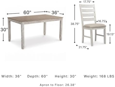 Signature Design by Ashley Skempton 7-Piece Dining Table Set for 6