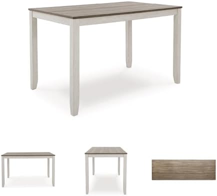 Signature Design by Ashley Skempton Counter Height Dining Table Set for 6