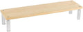 FABULETTA Wooden Ladder Display Rack with for Acrylic Shelves, Multi-Tier Storage Organizer for Collectibles, Cosmetics & Desserts, Rustic Home Decor Stand, Available in 20-50Cm Sizes(1 Layer 30cm)