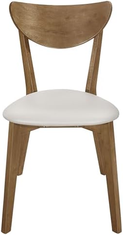 Coaster Home Furnishings Kersey Mid Century Modern Set of 2 Wood Dining Side ...