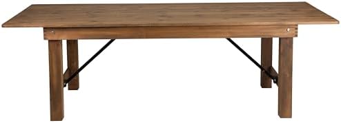 Flash Furniture Hercules 96x40 in Folding Table | Commercial Grade, Foldable ...