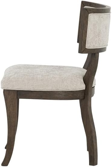 Madison Park Signature Solid Wood Upholstered Dining Chairs Set of 2, Modern ...