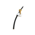 STEREN Coaxial Cable Clips - Cable Holder - Wire Clips - Siding Clips for Hanging - Cord Holder for Desk - Cable Clamps (White, 100 Count - Mini Screw)