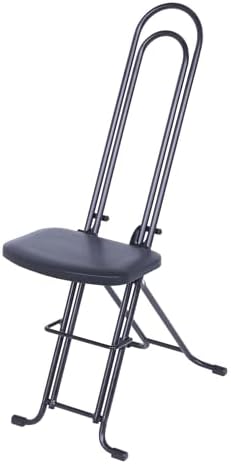 Vestil CPRO-800LP Steel Height Ergonomic Worker Chairs 18.5 In. to 35 In. 220...