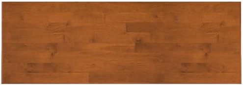 SIMPLIHOME Draper 50" Wide Solid Wood 3-Door Buffet in Teak Brown