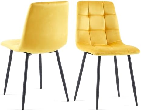 3 Piece Dining Table Set for Small Spaces - Round Kitchen Table Chairs Set of...
