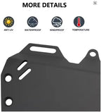 Black Motorcycle Side Cargo Rack Compatible with CFMOTO Ibex 450 2025 2026,Custom Design,Multi-Purpose,Side Luggage Rack,Saddlebag Support Carrier,CFMOTO Ibex 450 Accessories