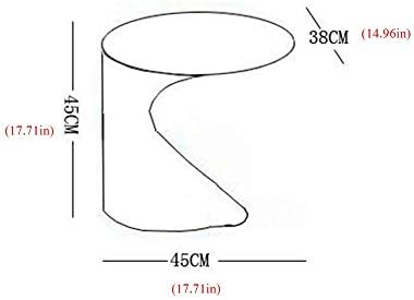 Telephone Table, C-Shaped Round Side Table,Sofa Side Table,Telephone Table/Be...