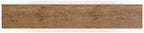 Manhattan Comfort Nomad 67" Dining Bench Seat for Indoor and Outdoor Use, Kitchen, Breakfast Nook, 2 Person Seating, Modern Rustic and Farmhouse Chic Design with Wood Grain Finish, Nature