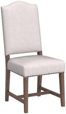 Shunzhi Farmhouse Upholstered Dining Chairs Set of 2 Mid Century Modern Dinin...