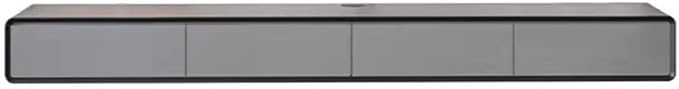 Floating TV Stand Floating TV Unit 62/78/94'' Wall Mounted TV Cabinet Wooden Entertainment Media Console Center Simple Living Room Bedroom Wall Mounted TV Stand Shelf(Black-A,240 * 24 * 20cm)