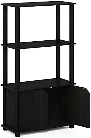 Furinno GO GREEN Storage Shelves, 4-Tier Book Shelf, Bookcase, Display Shelf ...