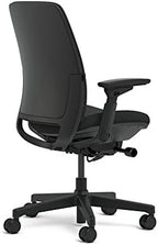 Steelcase Amia Office Chair - Most Comfortable Sit - 4 Points of Adjustability - Ergonomic Desk Chair - Upper Back Support - Adjustable Lumbar Support - Black Fabric