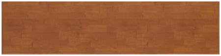 SIMPLIHOME Draper 57" Wide Solid Wood 8-Cube Console Table in Teak Brown
