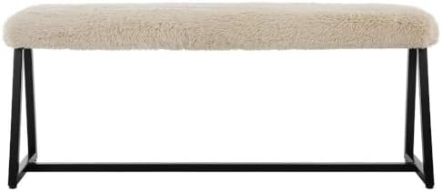 Uttermost Taupo - Bench-20 Inches Tall and 48 Inches Wide