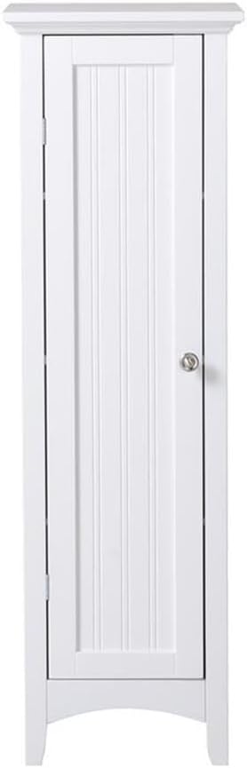 OS Home and Office Furniture 15" 1-Door Wood Kitchen Storage Pantry in W...