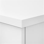 Bush Furniture Somerset Small Accent Storage Cabinet with Doors and Shelves in White, 2 Door Organizer for Home Office, Living Room, Kitchen Pantry, Entryway