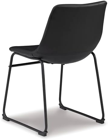 Signature Design by Ashley Centiar Dining Chairs Set of 2, Black