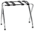 Luggage Rack-Single Tier, Pack of 1, Chrome, Foldable Rack for Guest Room