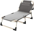 Sun Lounger Patio Lounge Chairs Breathable Folding Bed Lying Chair Balcony Beach Sun Lounger Noon Break(Style F)