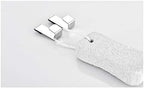 NearMoon Bathroom Shower Caddy 2 Pack, No Drill 304 Stainless Steel Shower Organizer with 2 Hooks (Corner Shelf, Chrome)