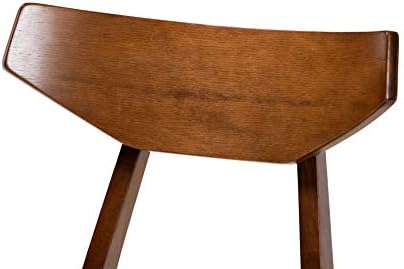 Baxton Studio Timothy Mid-Century Modern Transitional Light Beige Fabric Upho...